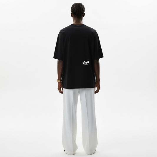 BASIC BLACK OVERSIZED T-SHIRT