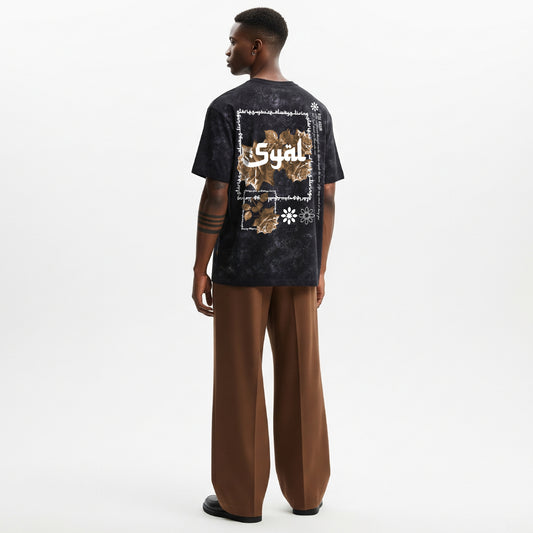 ROOTS ACID WASH OVERSIZED T-SHIRT