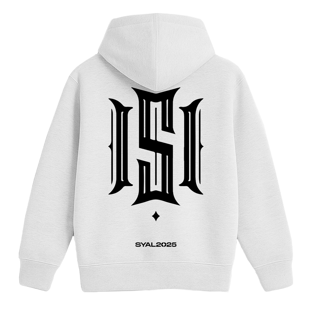 ESSENTIALS WHITE HOODIE