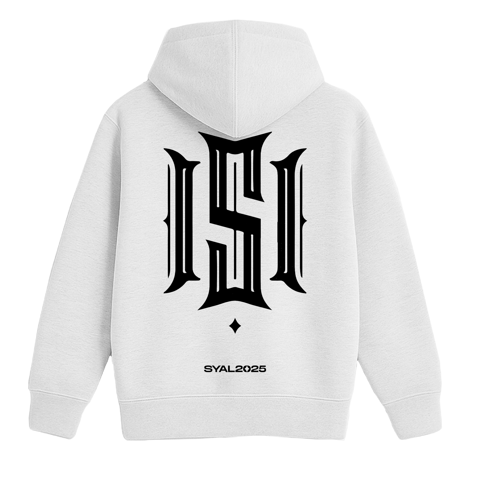 ESSENTIALS WHITE HOODIE