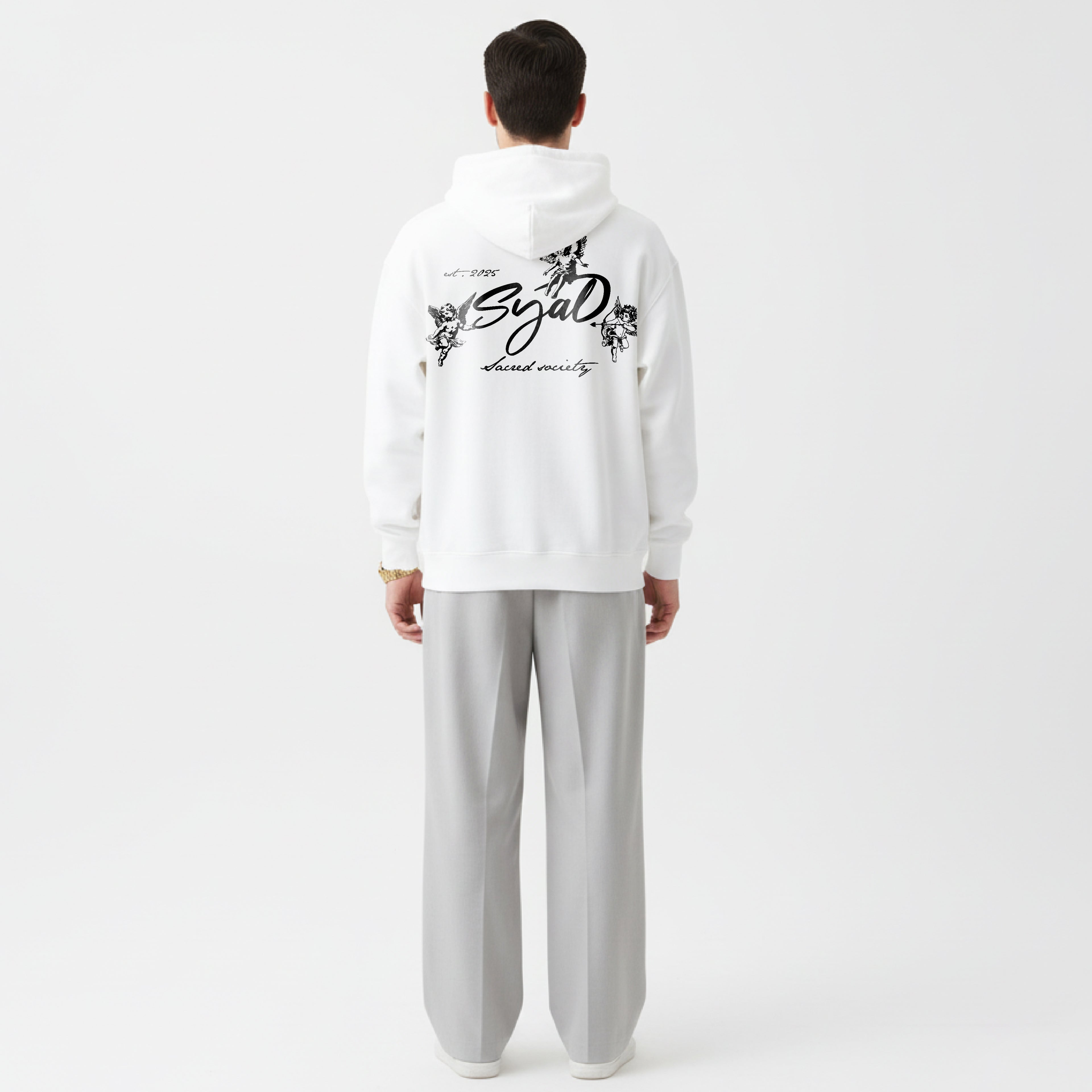 GODCHILD WHITE HOODIE