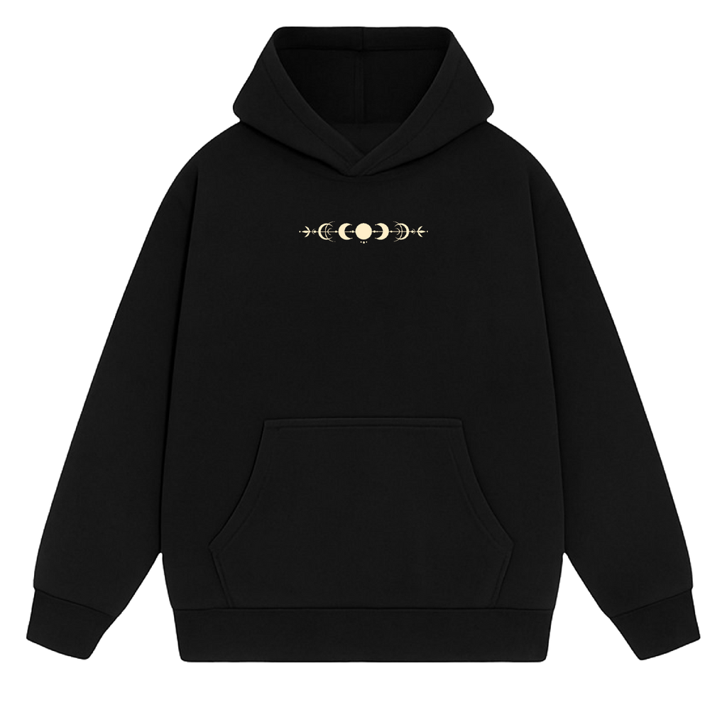 TIGER BLACK UNISEX HOODIE