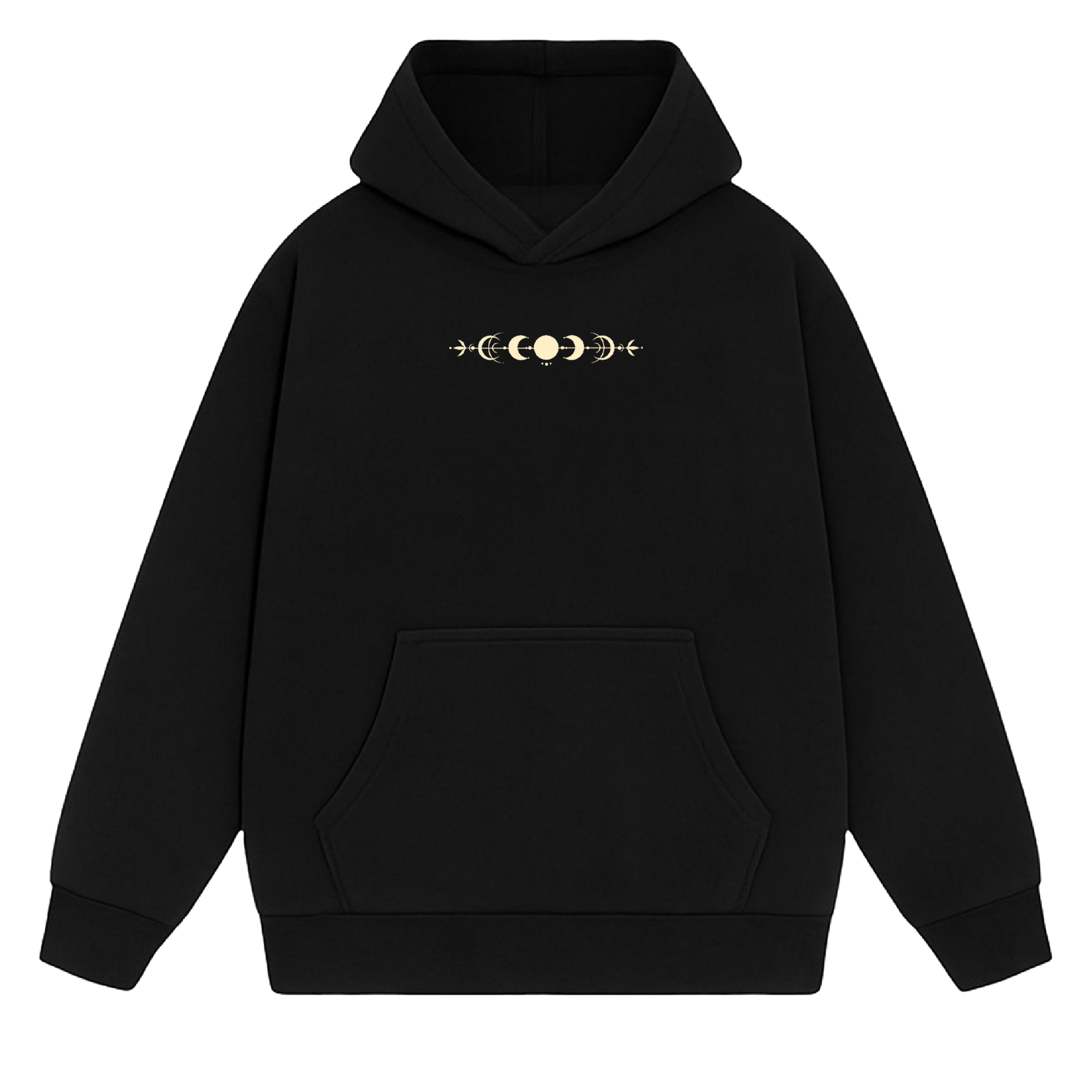 TIGER BLACK UNISEX HOODIE