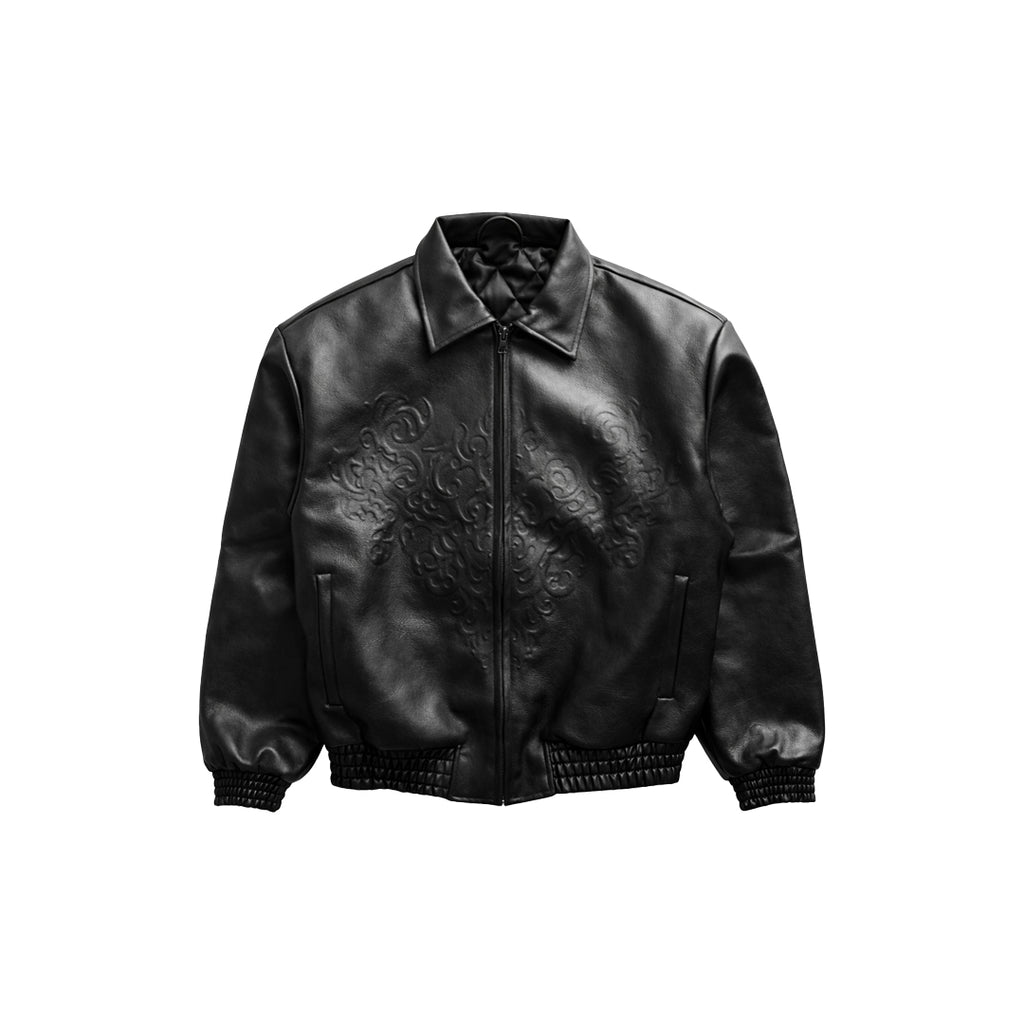 Black Reliquary Leather Jacket
