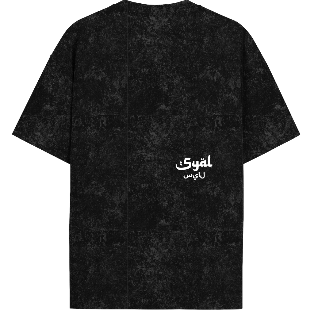 BASIC ACID WASH OVERSIZED T-SHIRT