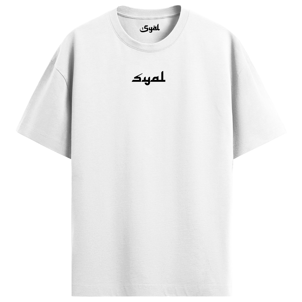MOOSE CULTURE WHITE OVERSIZED T-SHIRT