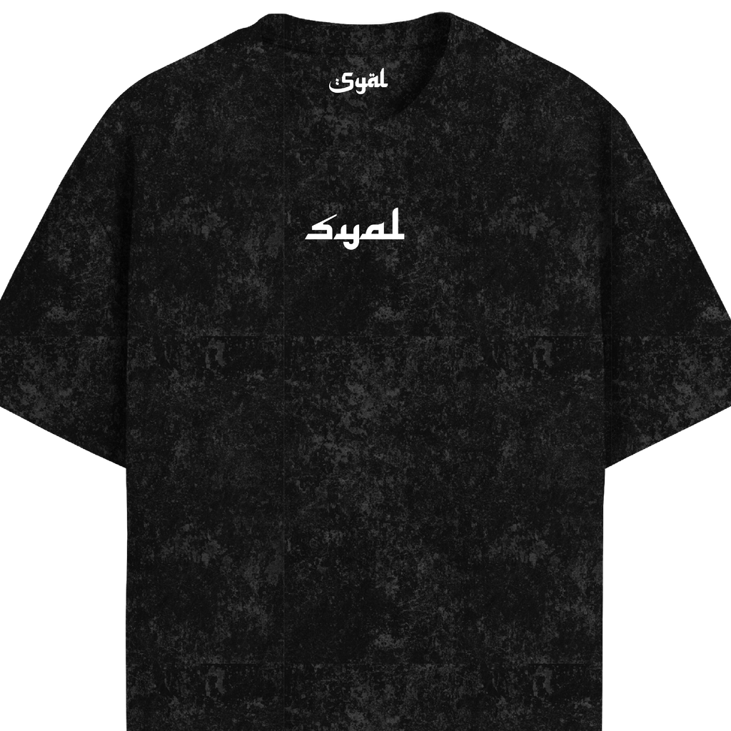 MOOSE CULTURE ACID WASH OVERSIZED T-SHIRT