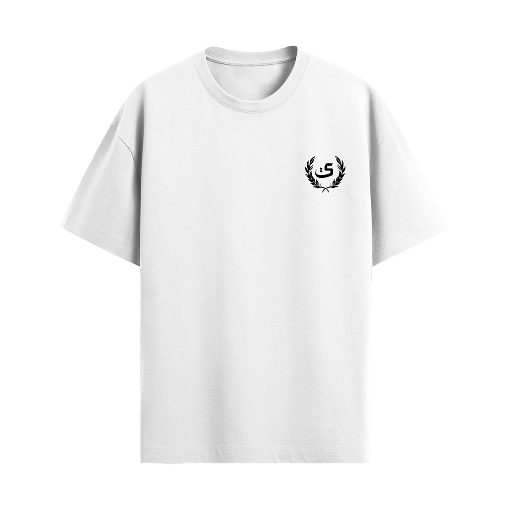 GRAND PRIX WHITE OVERSIZED T-SHIRT