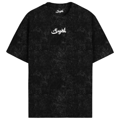 SACRED SOCIETY ACID WASH OVERSIZED T-SHIRT