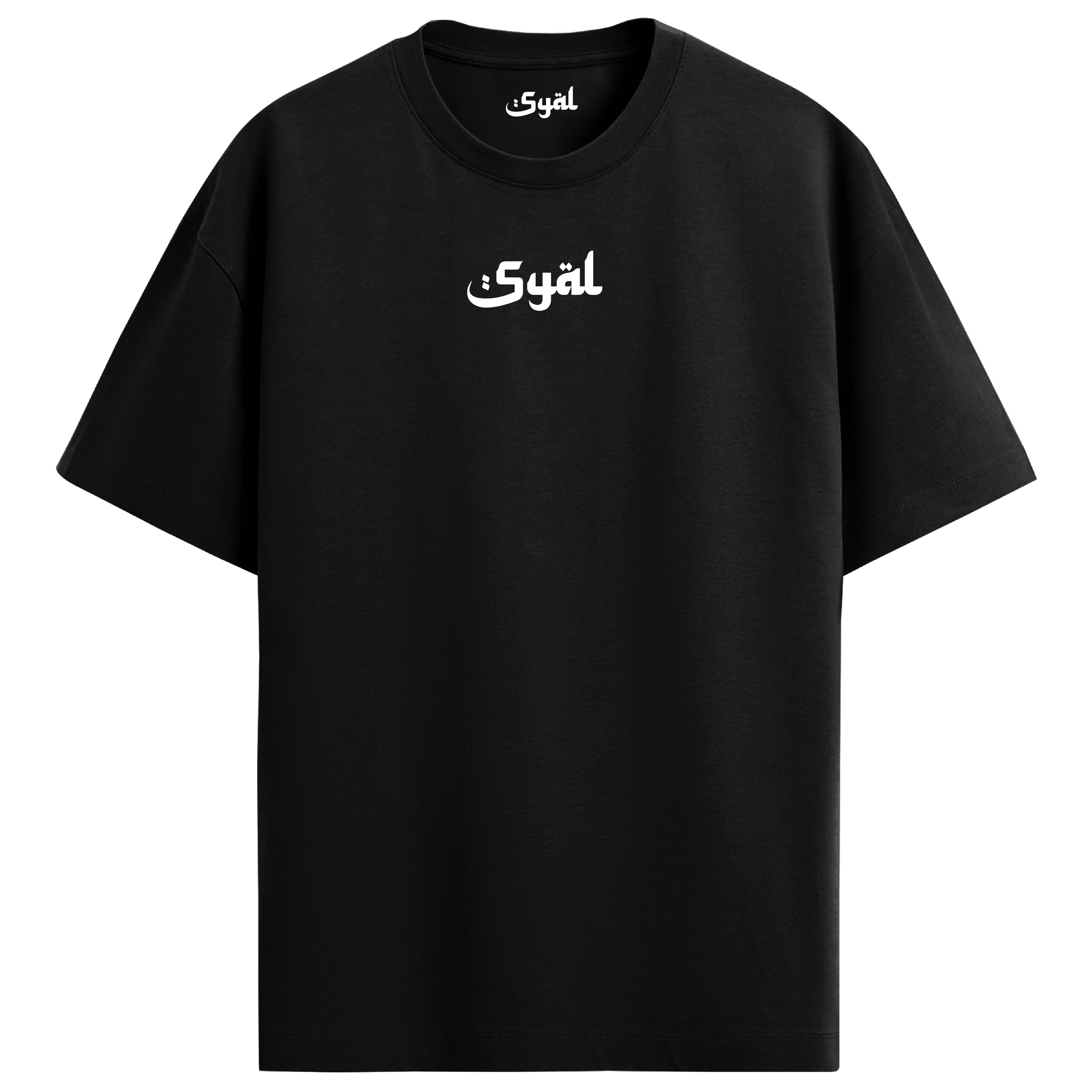 SACRED SOCIETY BLACK OVERSIZED T-SHIRT