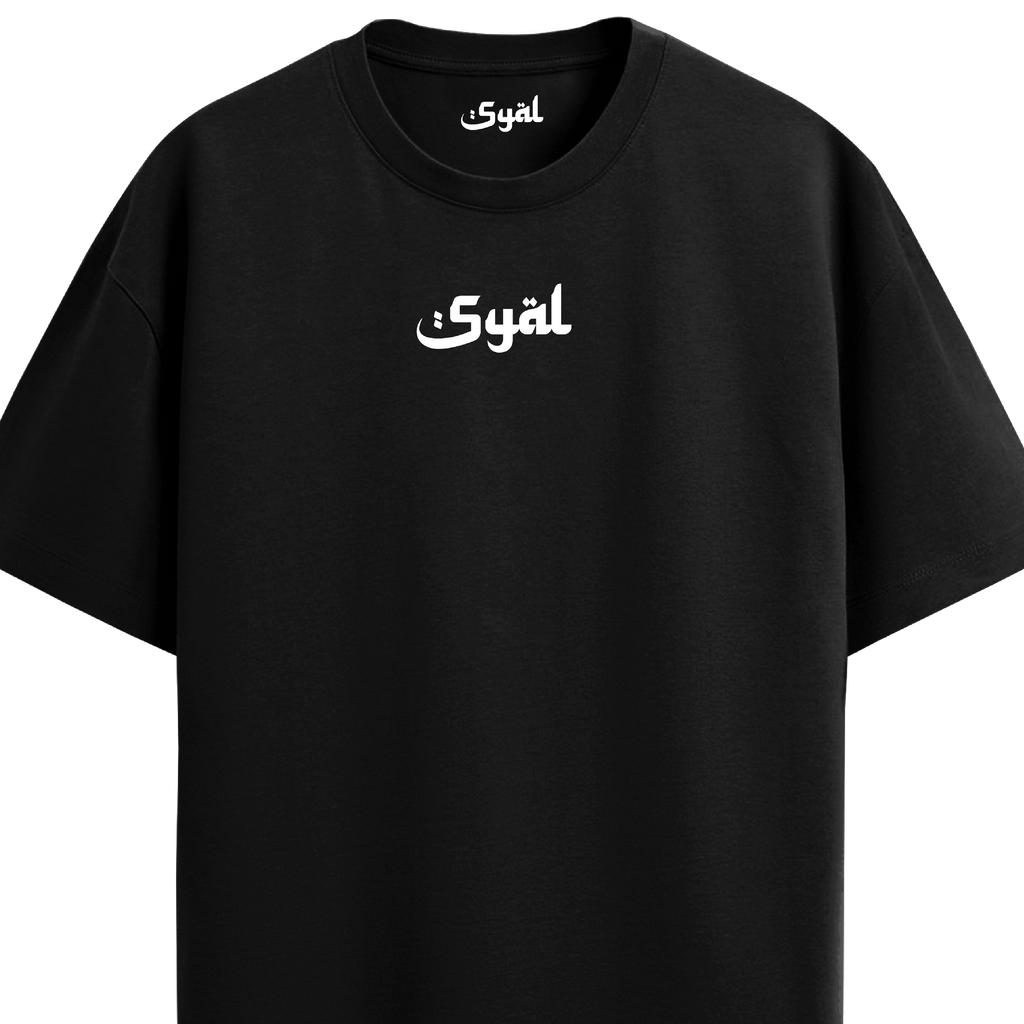 SACRED SOCIETY BLACK OVERSIZED T-SHIRT