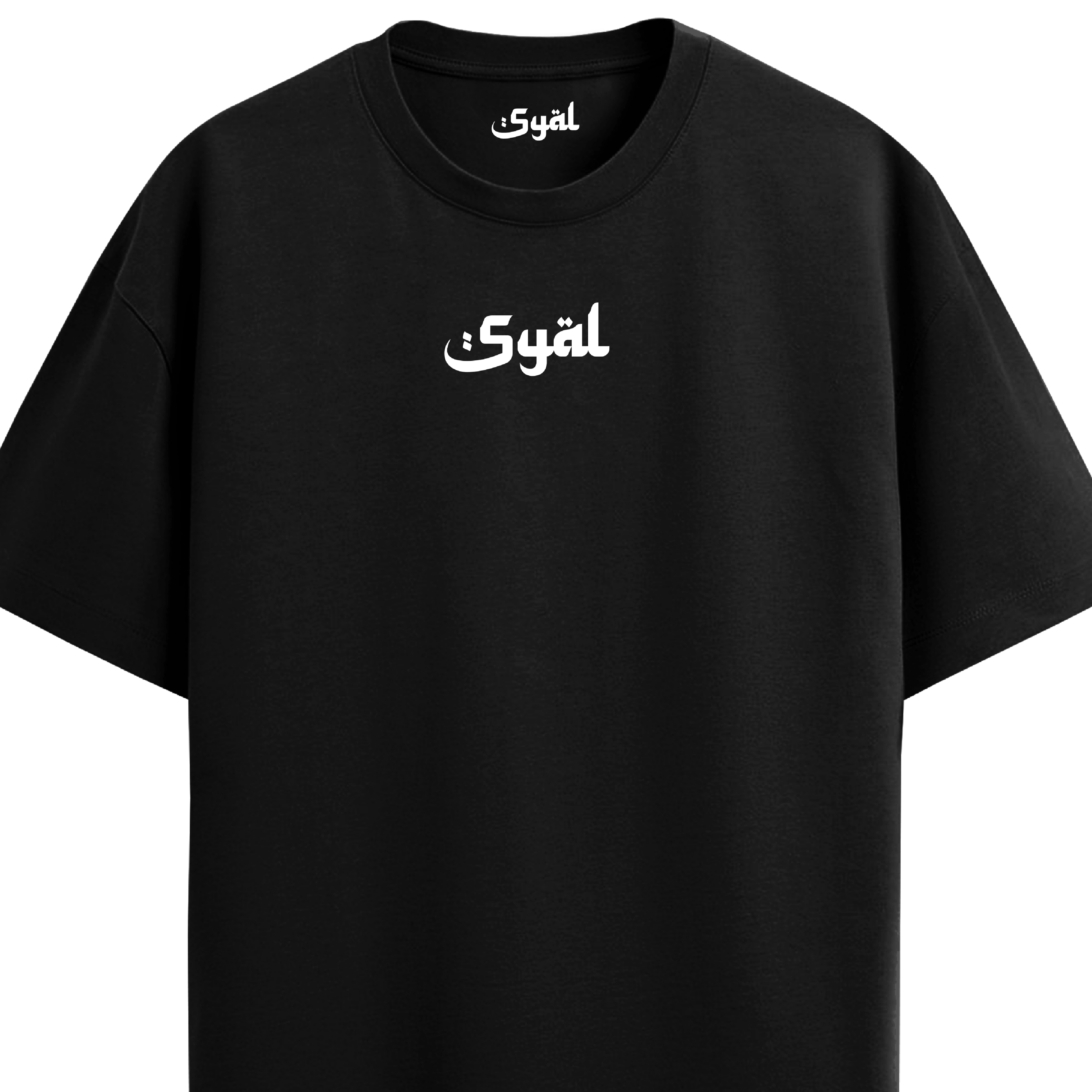 SACRED SOCIETY BLACK OVERSIZED T-SHIRT