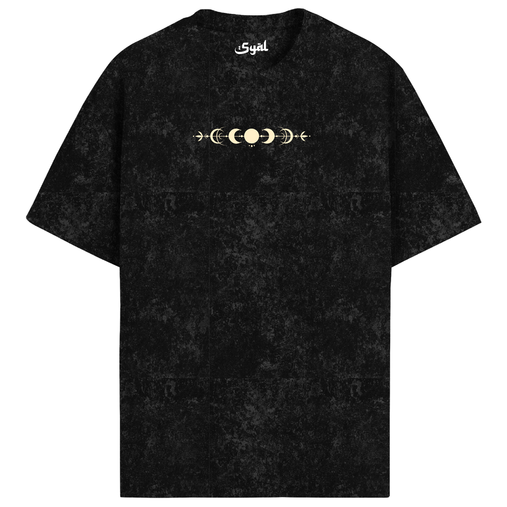 TIGER ACID WASH OVERSIZED T-SHIRT