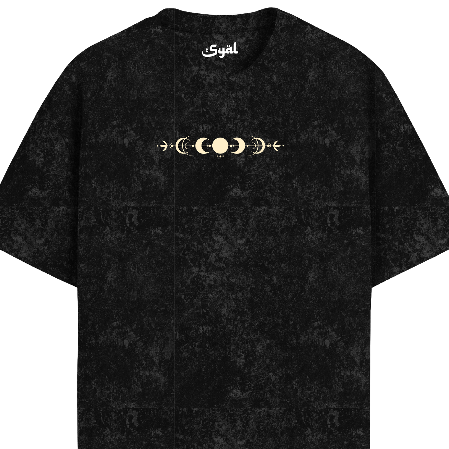 TIGER ACID WASH OVERSIZED T-SHIRT