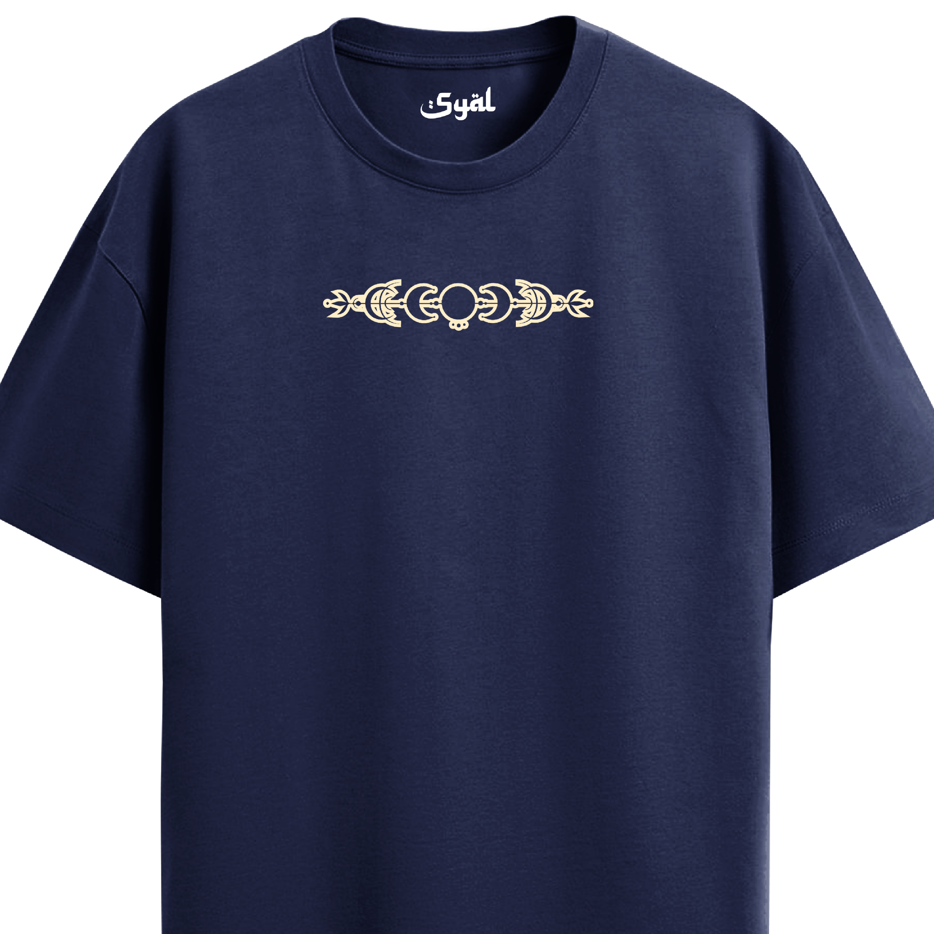 TIGER NAVY BLUE OVERSIZED T-SHIRT
